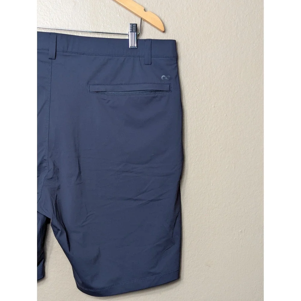 Infinity Performance Short Mens 40 Blue Linearflex Stretch Lightweight Active